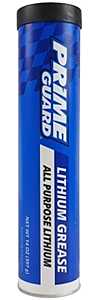 A tube of Prime Guard lithium grease for all-purpose use.