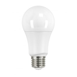 LED light bulb on a white background.