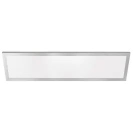 Modern rectangular LED panel light fixture on a white background.