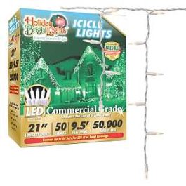 CHRISTMAS LED ICICLE LIGHTS