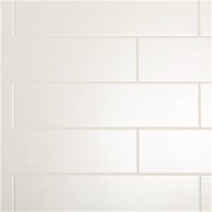 TILE 4"X16" BRIGHT WHIT SUBWAY