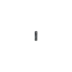 A small metal cylinder isolated on a white background.