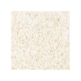 Textured beige paper with flecks and fibers, suitable for background or wallpaper.