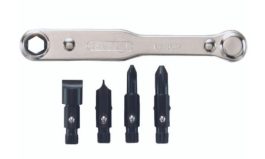 RATCHET OFFSET SCREWDRIVER 5PC