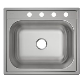 SINK STAINLESS 25" X 22" X 8"