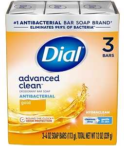 DIAL BAR SOAP GOLD 4 OZ 3PK