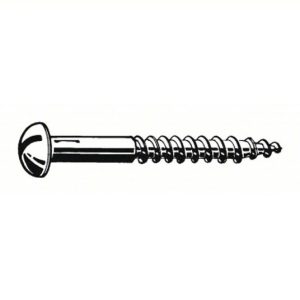 WOOD SCREW #10X1-1/4 18/BX