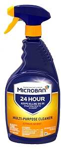 Microban cleaner spray 32oz citrus