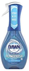 Dawn blue bottle