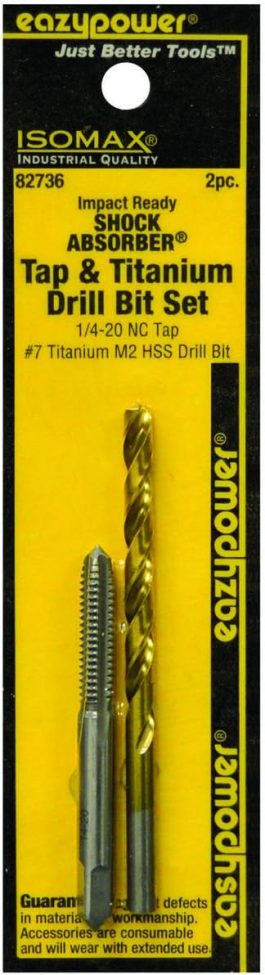 TAP and DRILL BIT SET 1/4-20 TAP