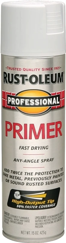 Spray paint metal primer