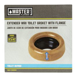 WAX TOILET GASKET W/ FLANGE