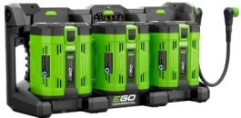 EGO TRIPLE BATTERY CHARGER