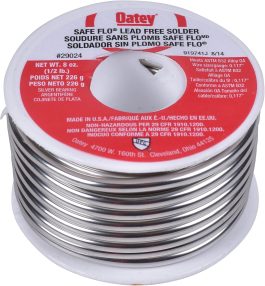 SOLDER WIRE 1/2LB 8OZ