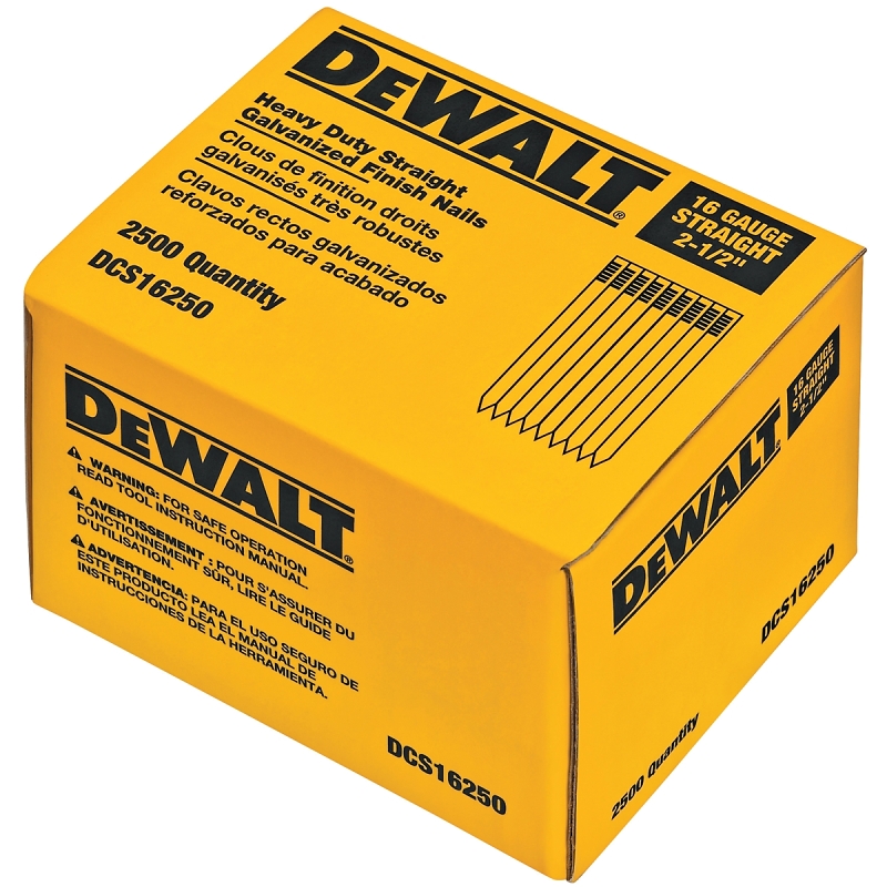 DEWALT FINISH NAIL 2" 16GA
