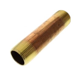 BRASS NIPPLE 1" X 9"