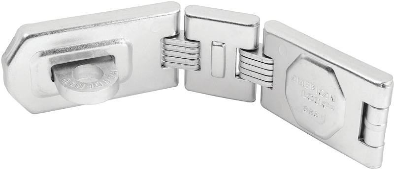 HASP 7-3/4" DOUBLE HINGED