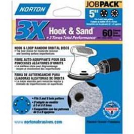 NORTON HOOK AND LOOP 5" SAND