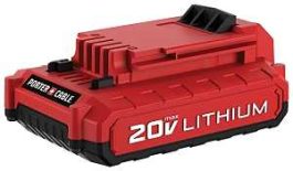PORTER-CABLE 20V BATTERY 1.5A