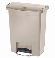 RUBB 8G STEP ON TRASH CAN