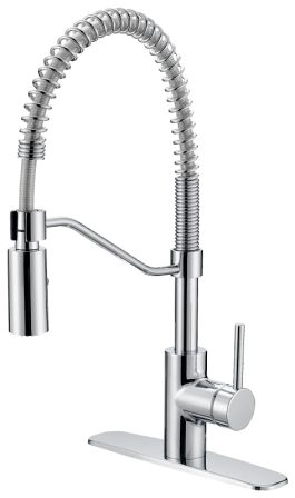 FAUCET KITCHEN 1-HANDLE CHROME