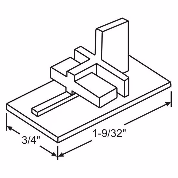 WINDOW LOWER SIDE GUIDE SET