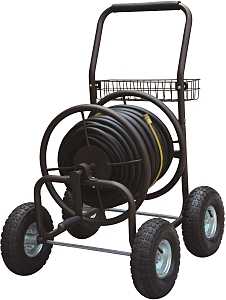 HOSE CART 4-WHEEL STEEL 250'