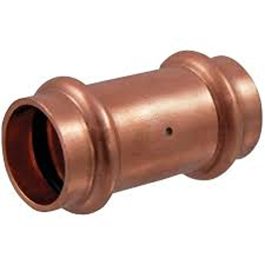 COPPER COUPLING 1/2" PRESS