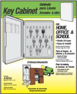 KEY CABINET 24-KEY HY-KO KO301