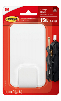 XL 15LB WHT HOOK