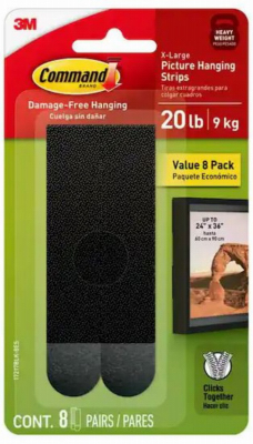 8PR XL BLK PIC STRIPS