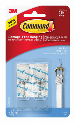 2CT CLR MED TOGGLE HOOK