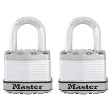 2PK 2" SS LAM PADLOCK