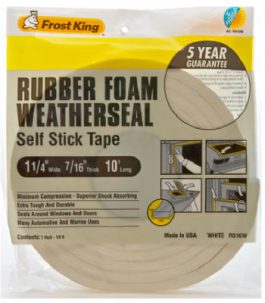 WHT HIGH DENS FOAM TAPE