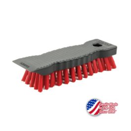 SCRUB BRUSH W/ SCRAPER 2" X 7"
