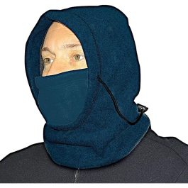FLEECE HOOD 4-IN-1 BLUE