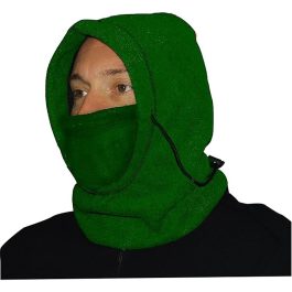 FLEECE HOOD 4-IN-1 GREEN