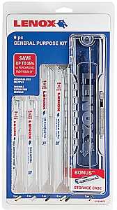 SAWZALL BLADE SET 9-PIECE