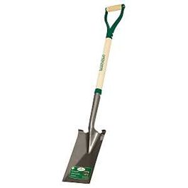 SHOVEL D-HANDLE SPADE SQ.BOT