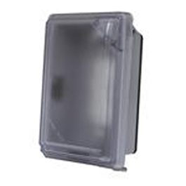 BOX COVER 4" PLASTC 1GANG
