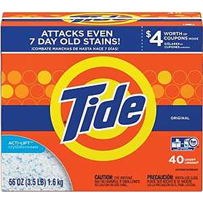 TIDE DETERGENT POWDER 56OZ
