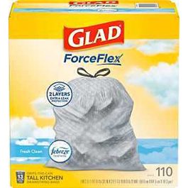 BAG KITCHEN GLAD FLEXFORCE